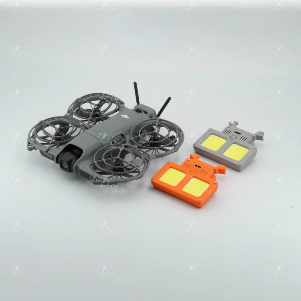 Drone Beacon Light - สำหรับ DJI Neo 2 ชุดไฟบินกลางคืนแบบอัพเกรด ไฟคู่สว่างพิเศษ