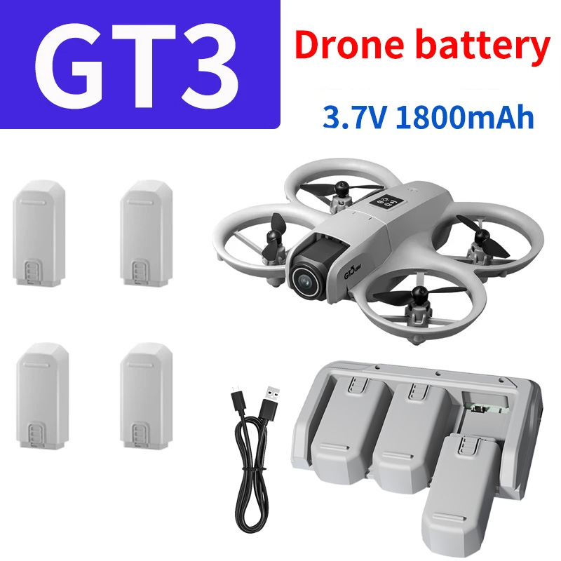 Drone Power Bank - เครื่องชาร์จแบตเตอรี่โดรน GT3 Mini ของแท้ 3.7V 1800mAh