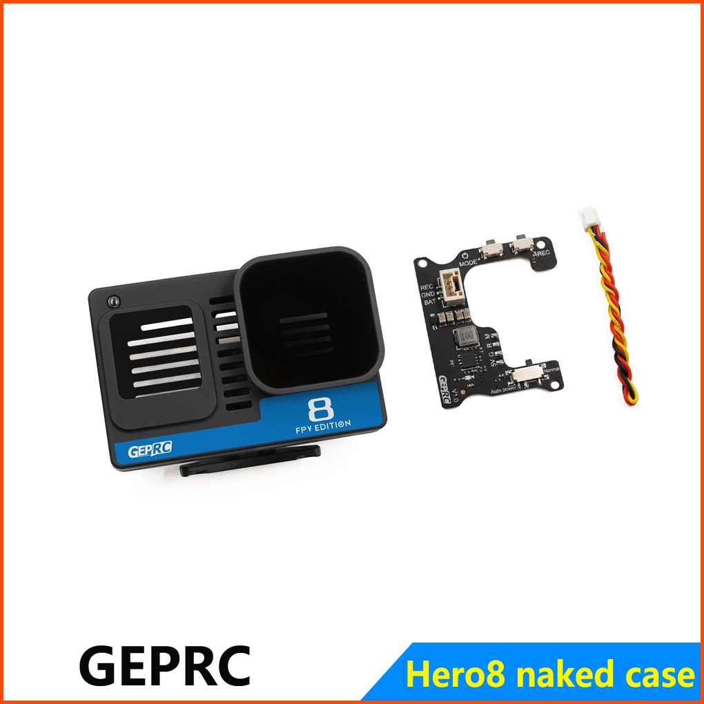 Drone Joystick Cover - GEPRC เคสเปลือยพร้อมบอร์ด BEC สําหรับ GoPro Hero