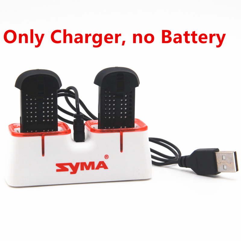 Drone Power Bank - ที่ชาร์จ USB คู่แบบเร็วสำหรับแบตเตอรี่โดรน Syma X22 X22W